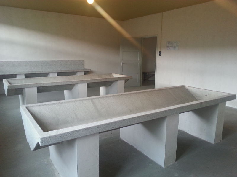 The Washing Facilities at Kamp Vught Concentration Camp (The Netherlands)