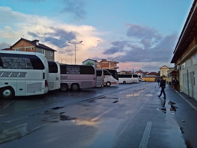 The International Bus Station in Tirana (The Best Place to Buy a Bus Ticket from Tirana to Skopje)