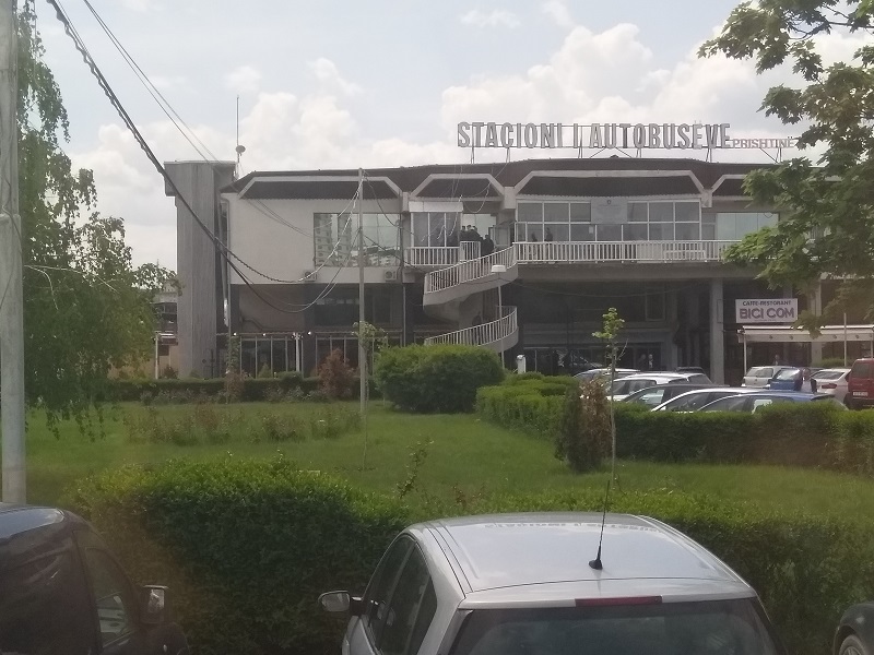 Main Bus Station at Pristina, Kosova